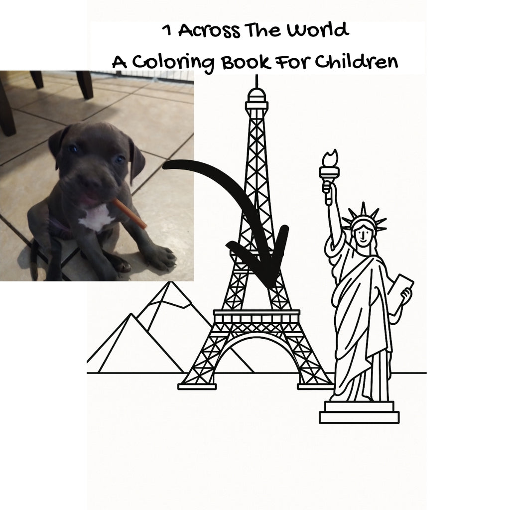 1 Across The World: A Coloring Book For Children
