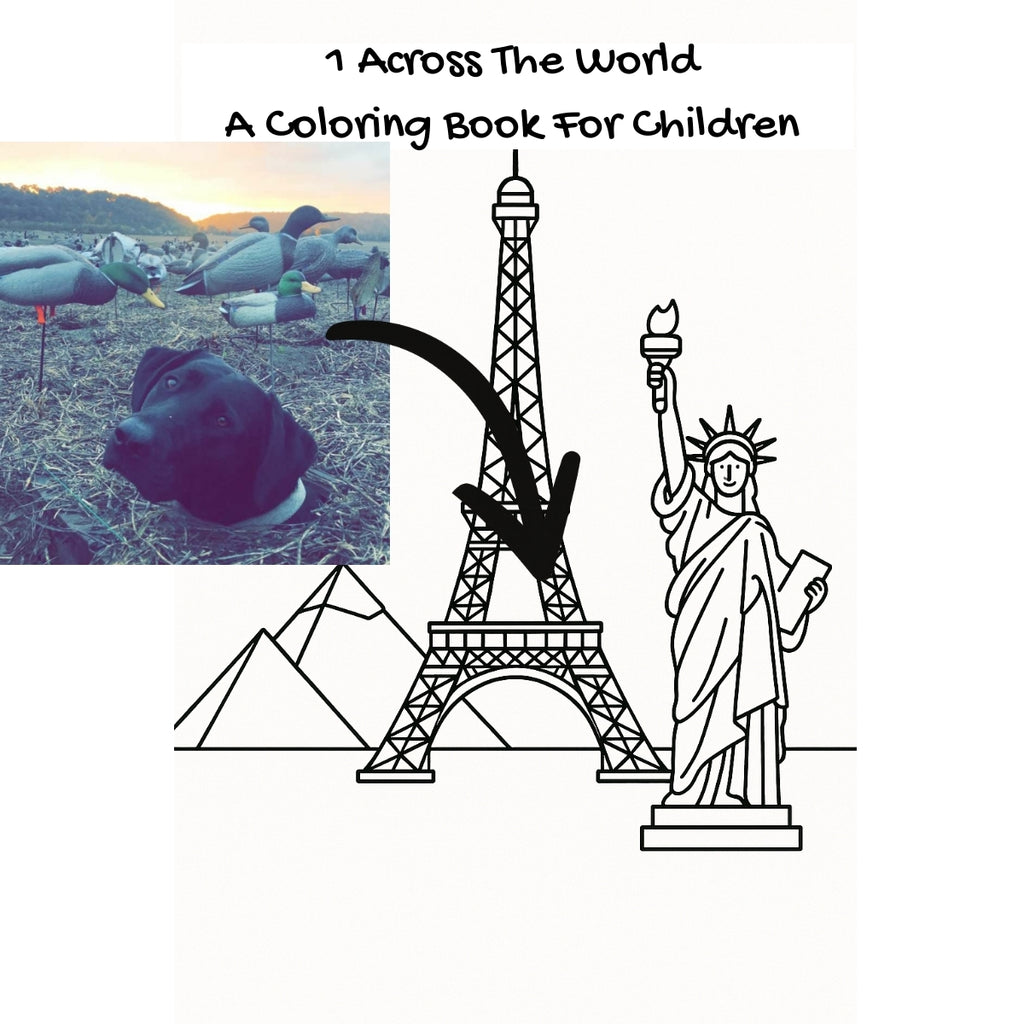 1 Across The World: A Coloring Book For Children