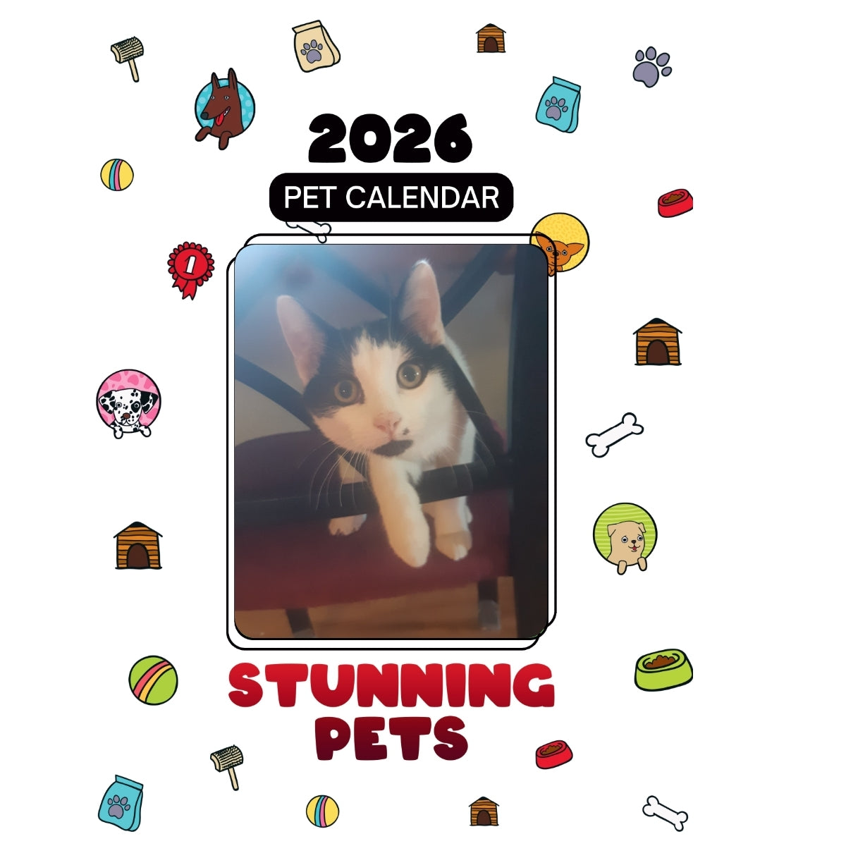 1 Headlines Stunning Pets: A 2026 Pet Calendar