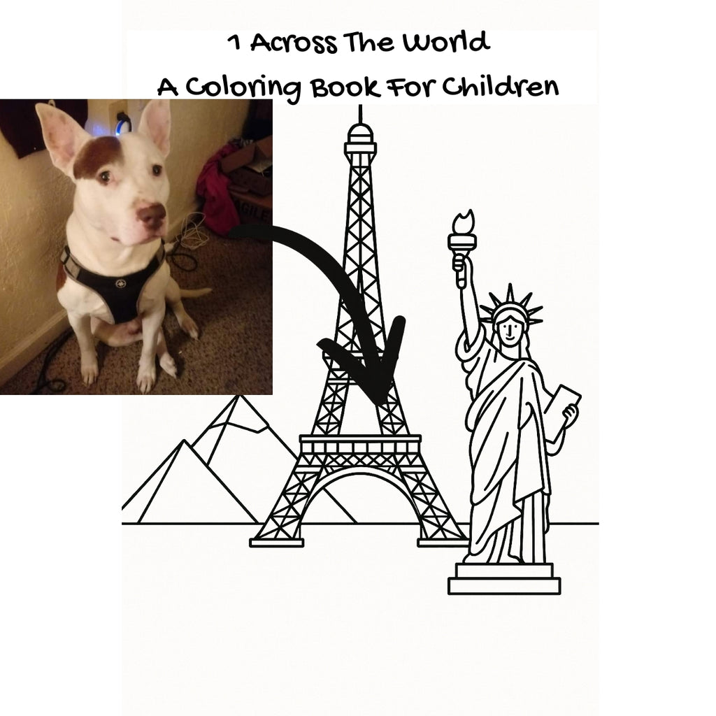 1 Across The World: A Coloring Book For Children