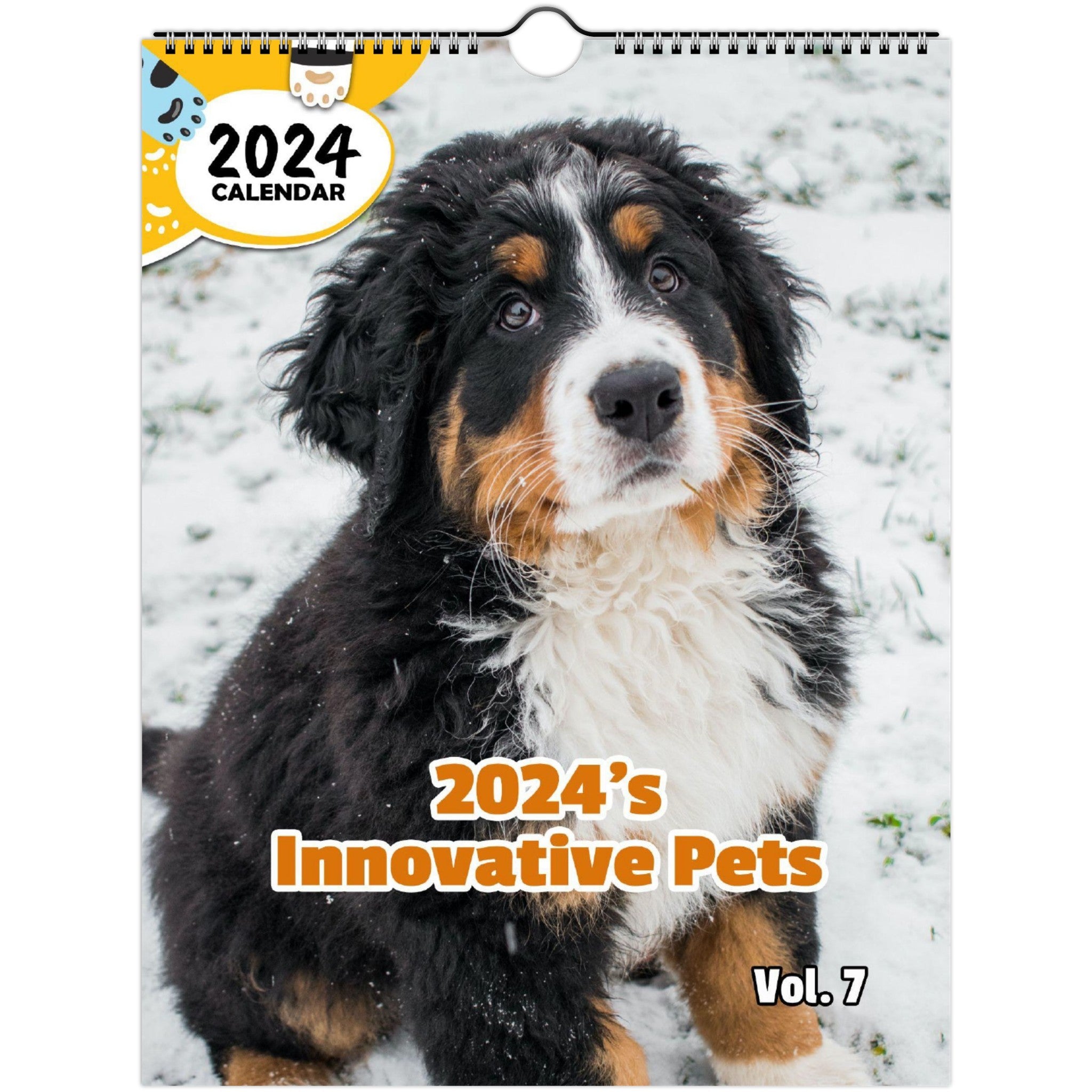 2024's Innovative Pets Volume Seven: 2024 Wall Calendar (Published)
