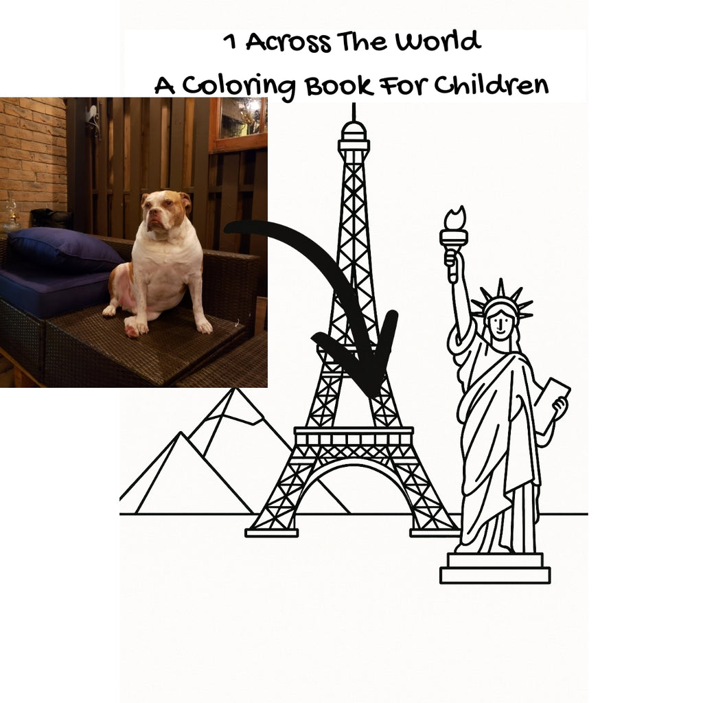 1 Across The World: A Coloring Book For Children