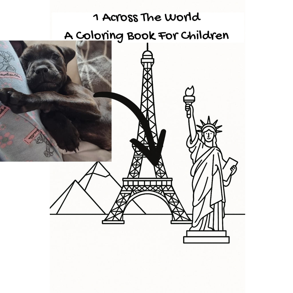 1 Across The World: A Coloring Book For Children