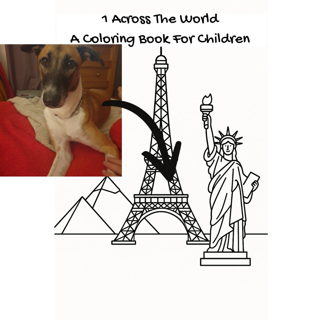 1 Across The World: A Coloring Book For Children