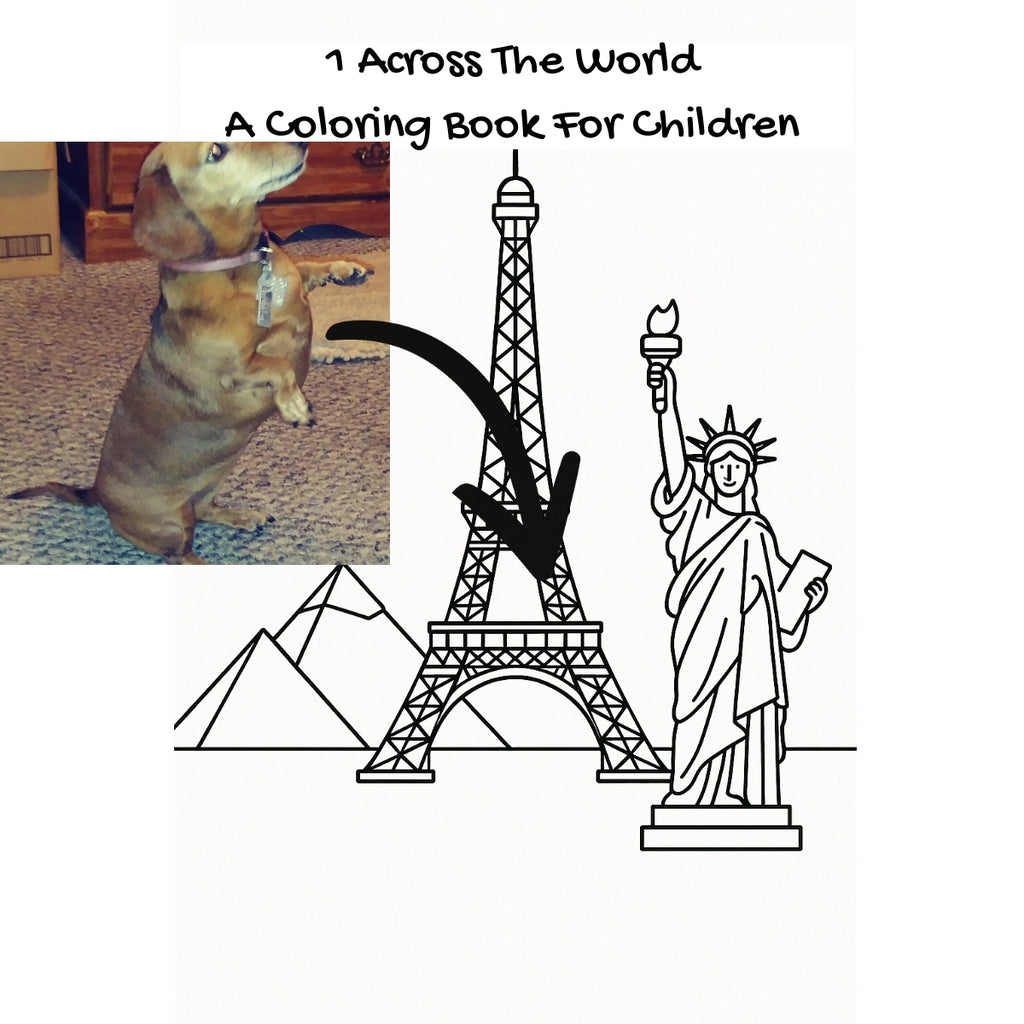1 Across The World: A Coloring Book For Children