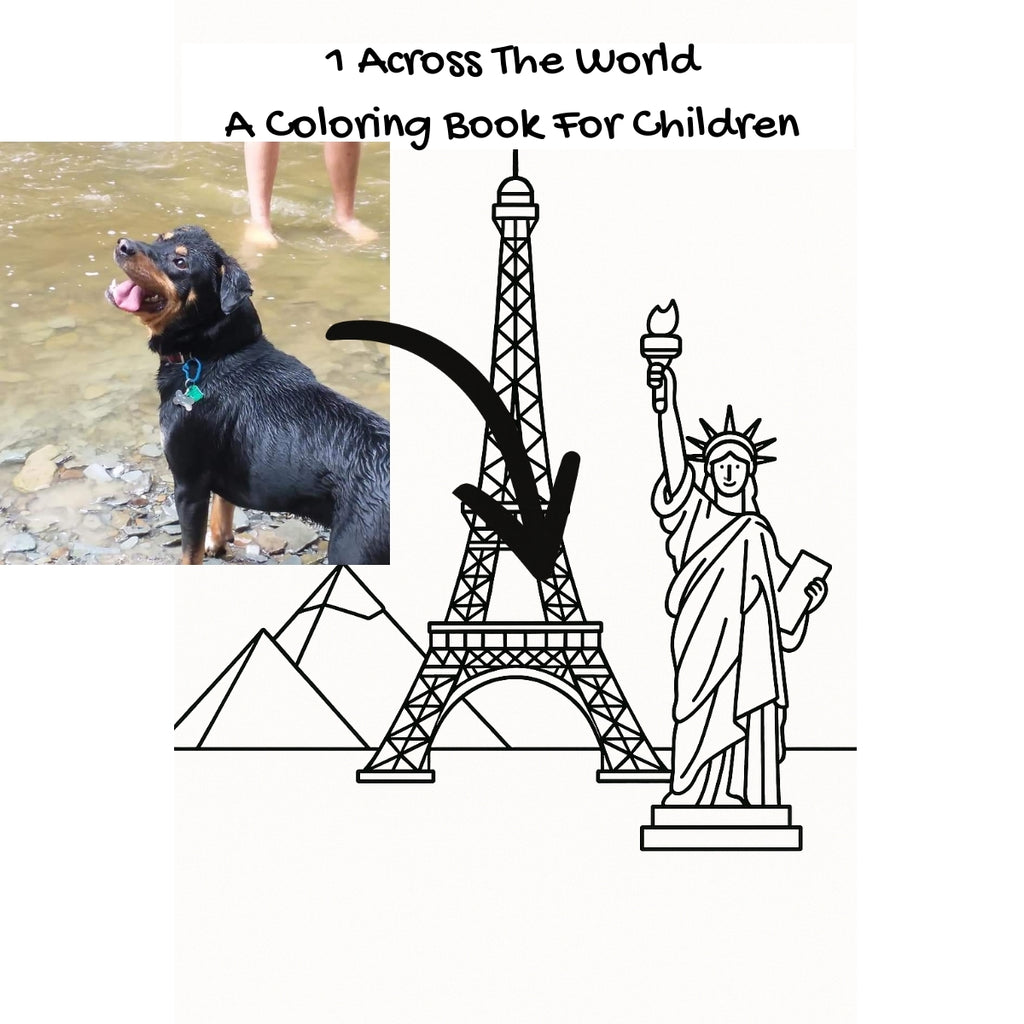 1 Across The World: A Coloring Book For Children