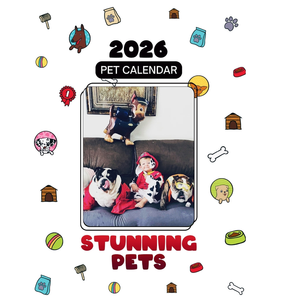 Paw Patrol Bulldogs Headlines Stunning Pets: A 2026 Pet Calendar