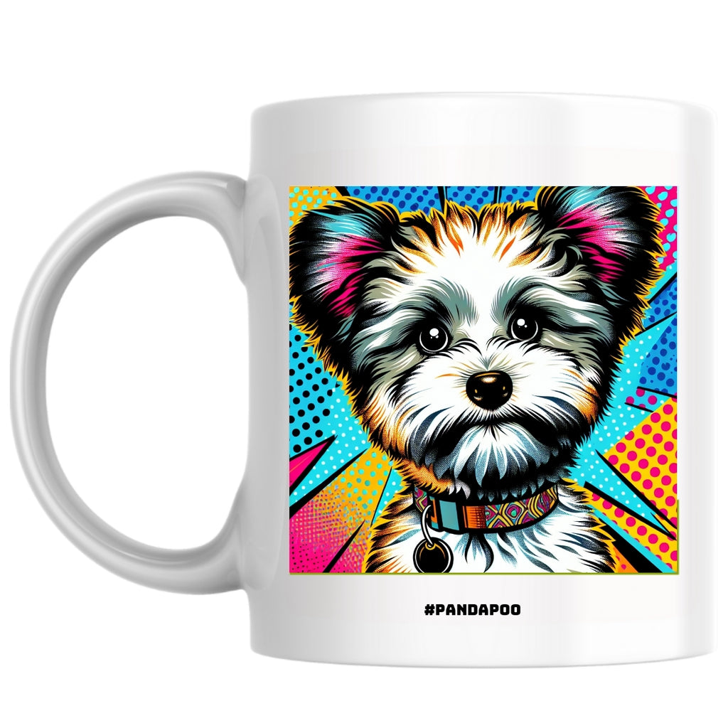 #PandaPoo the Magnificent: Pop Art Coffee Mug