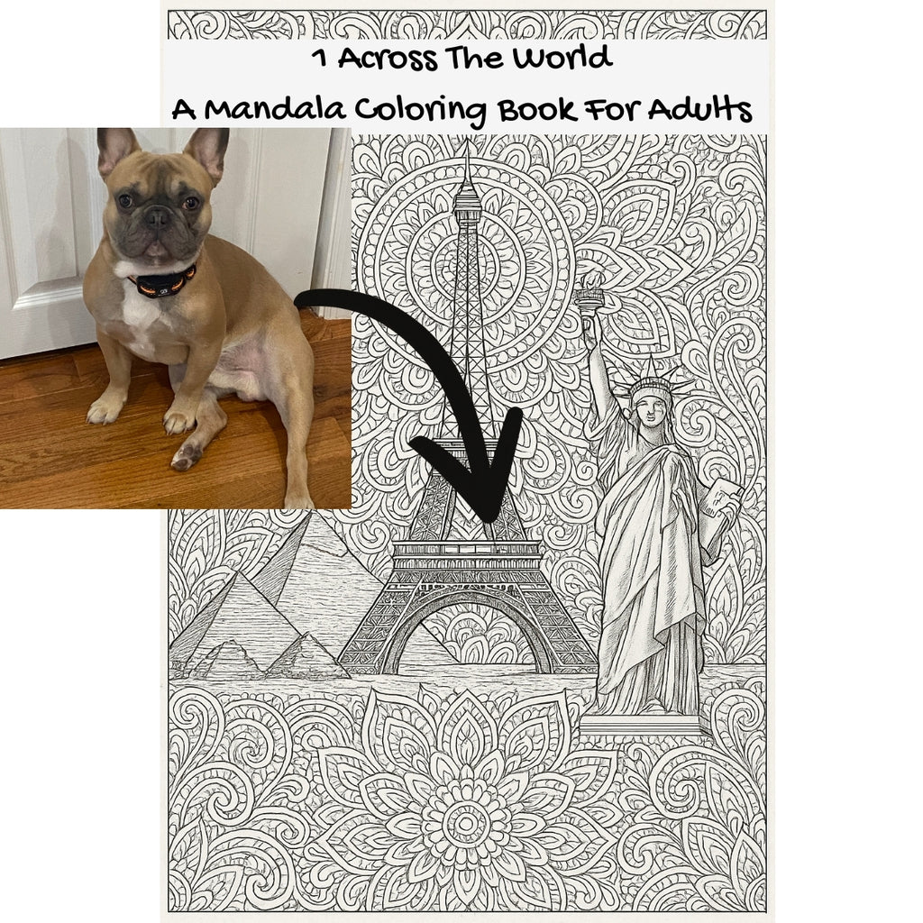 1 Across The World: A Mandala Coloring Book For Adults