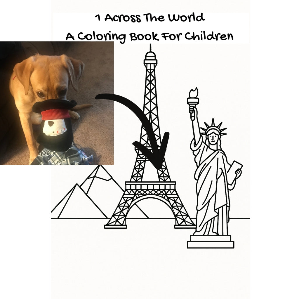 1 Across The World: A Coloring Book For Children