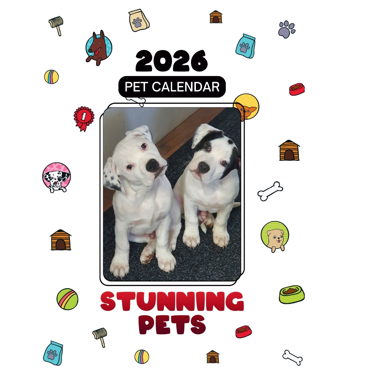 2 Headlines Stunning Pets: A 2026 Pet Calendar
