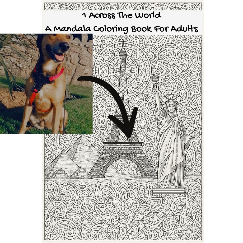 1 Across The World: A Mandala Coloring Book For Adults