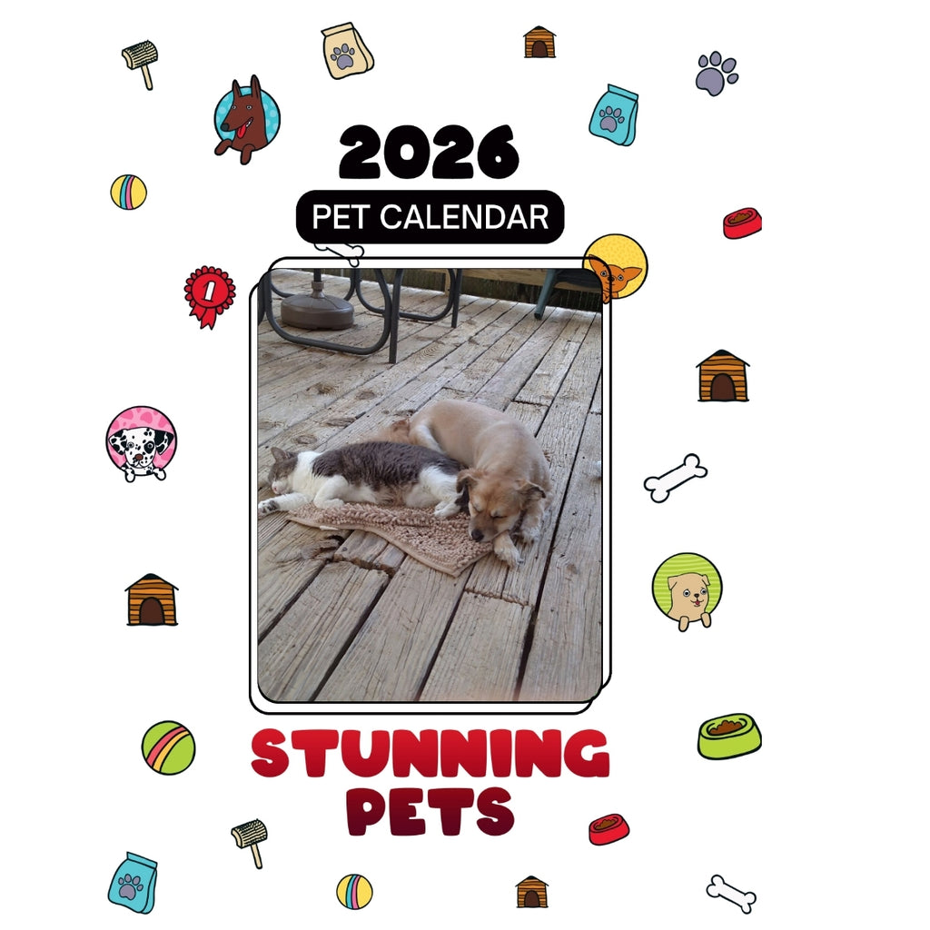 2 Headlines Stunning Pets: A 2026 Pet Calendar
