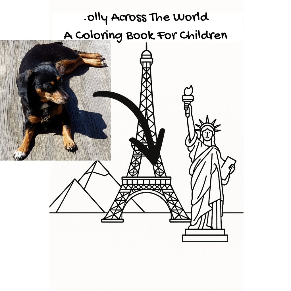 .olly Across The World: A Coloring Book For Children