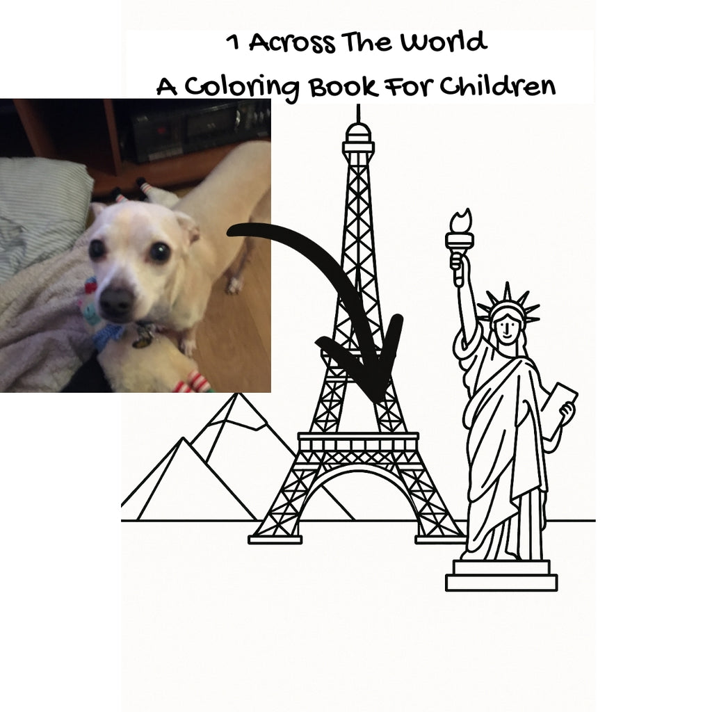 1 Across The World: A Coloring Book For Children
