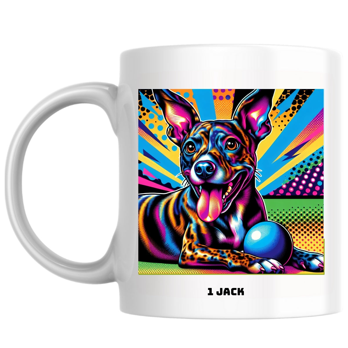 1 jack the Magnificent: Pop Art Coffee Mug