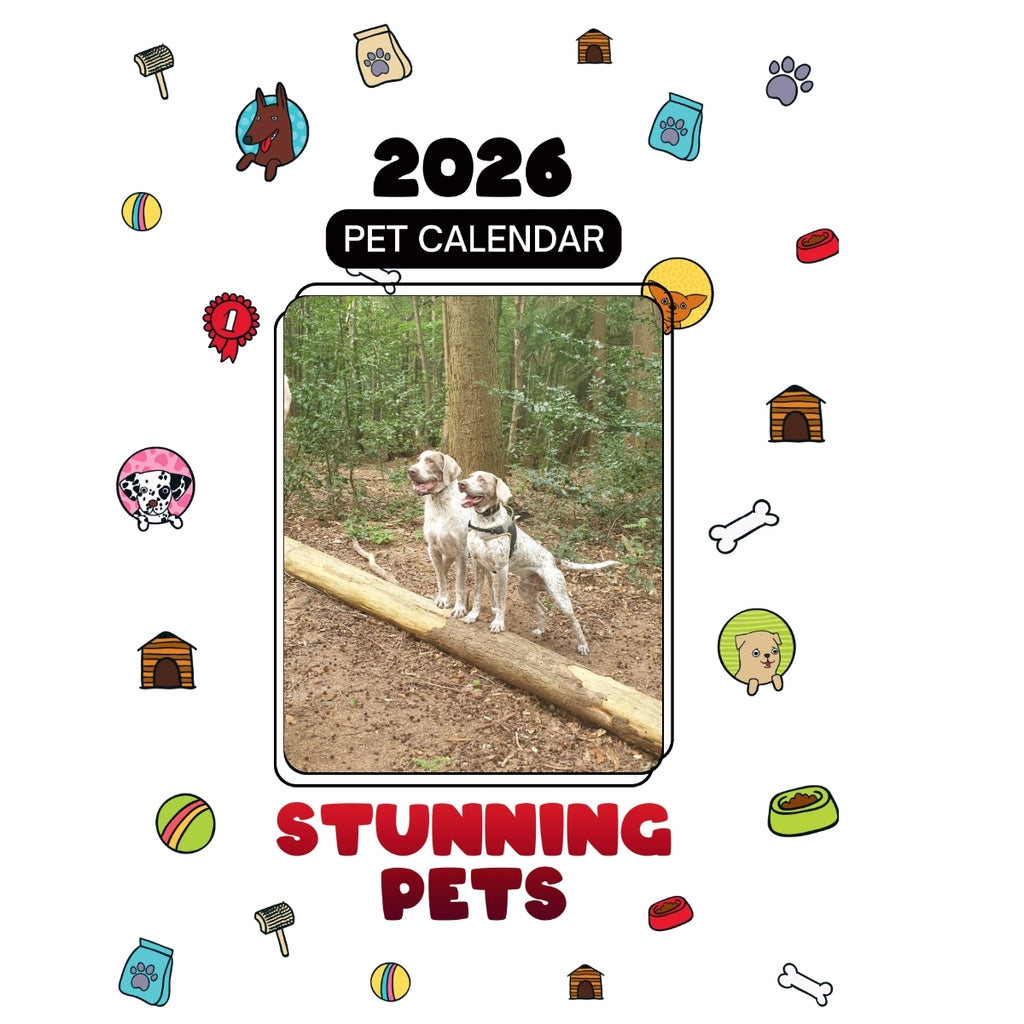 2 Headlines Stunning Pets: A 2026 Pet Calendar