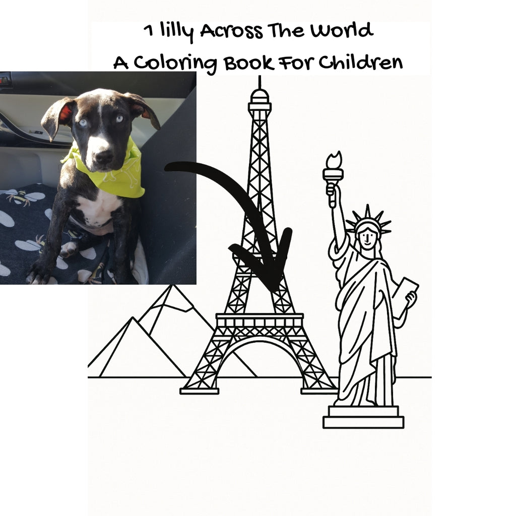 1 lilly Across The World: A Coloring Book For Children