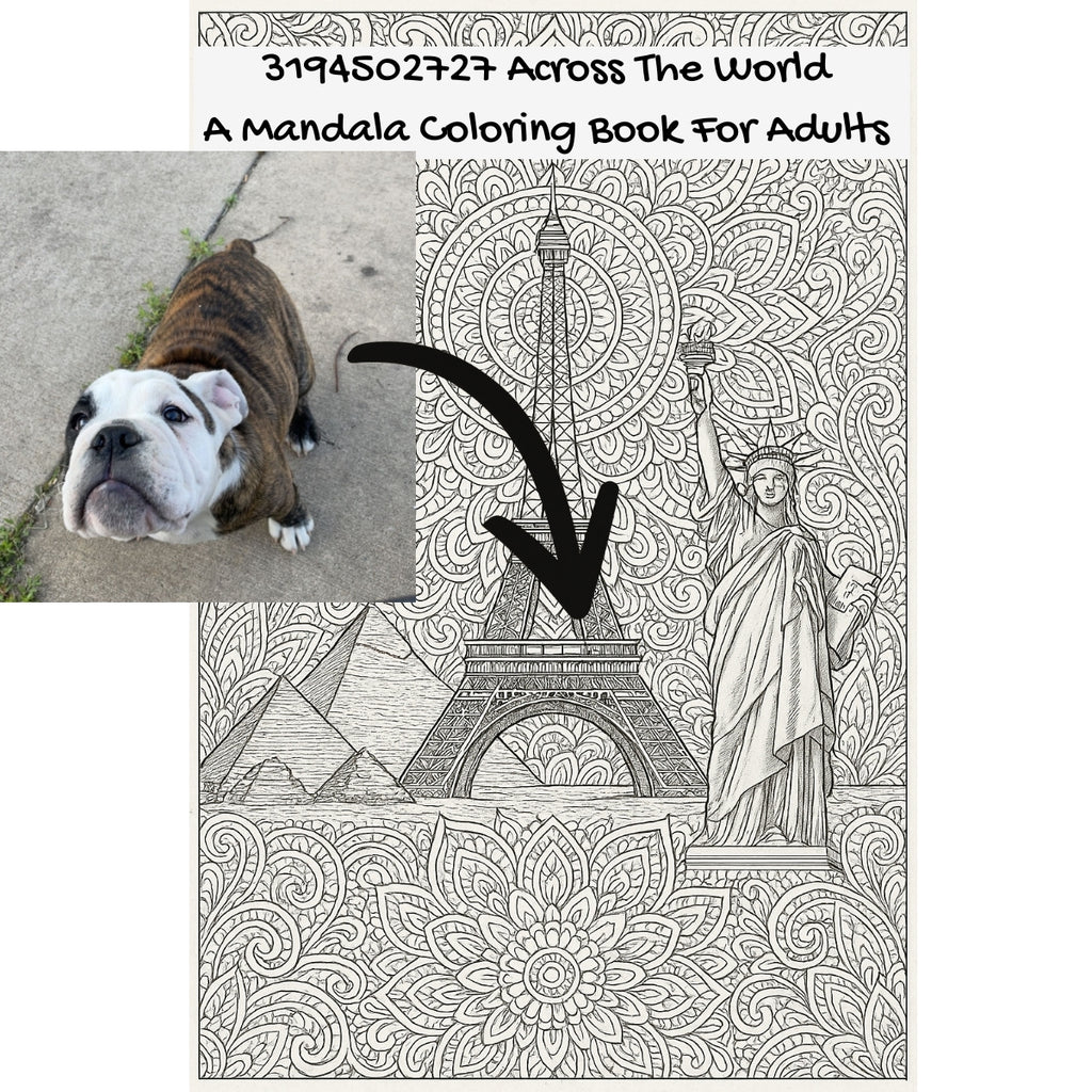 3194502727 Across The World: A Mandala Coloring Book For Adults