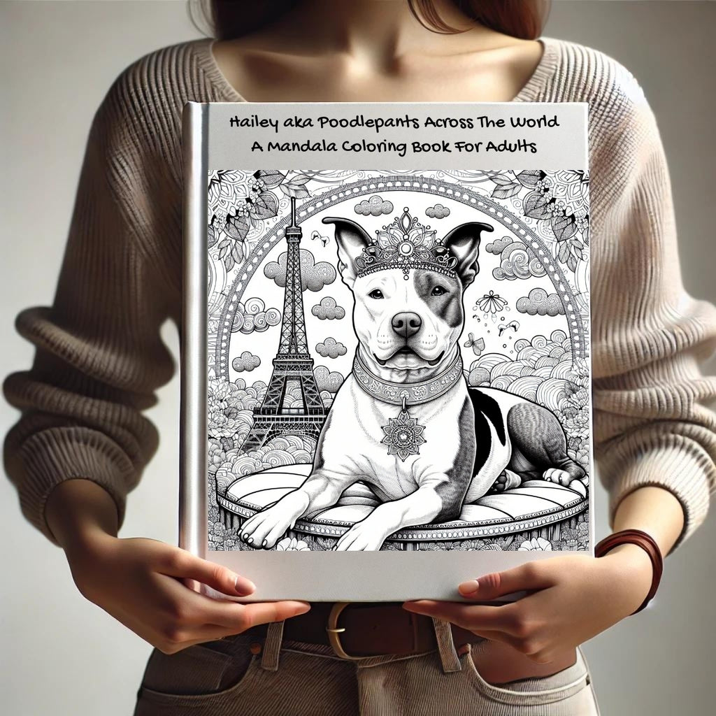 Hailey aka Poodlepants Across The World: A Mandala Coloring Book For Adults