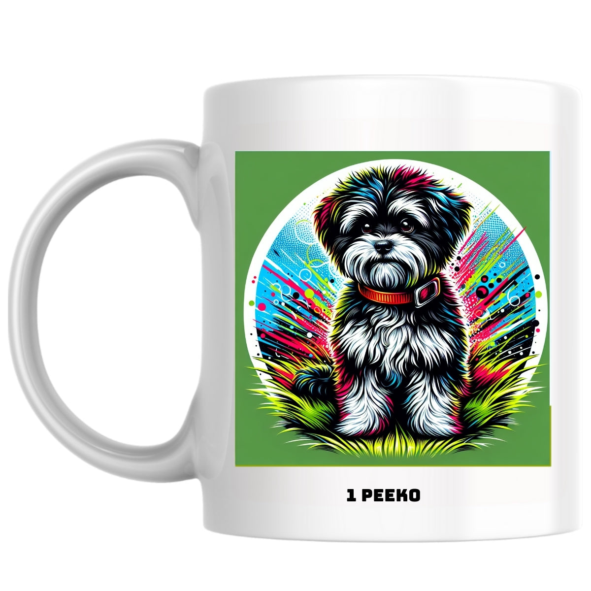 1 Peeko the Magnificent: Pop Art Coffee Mug