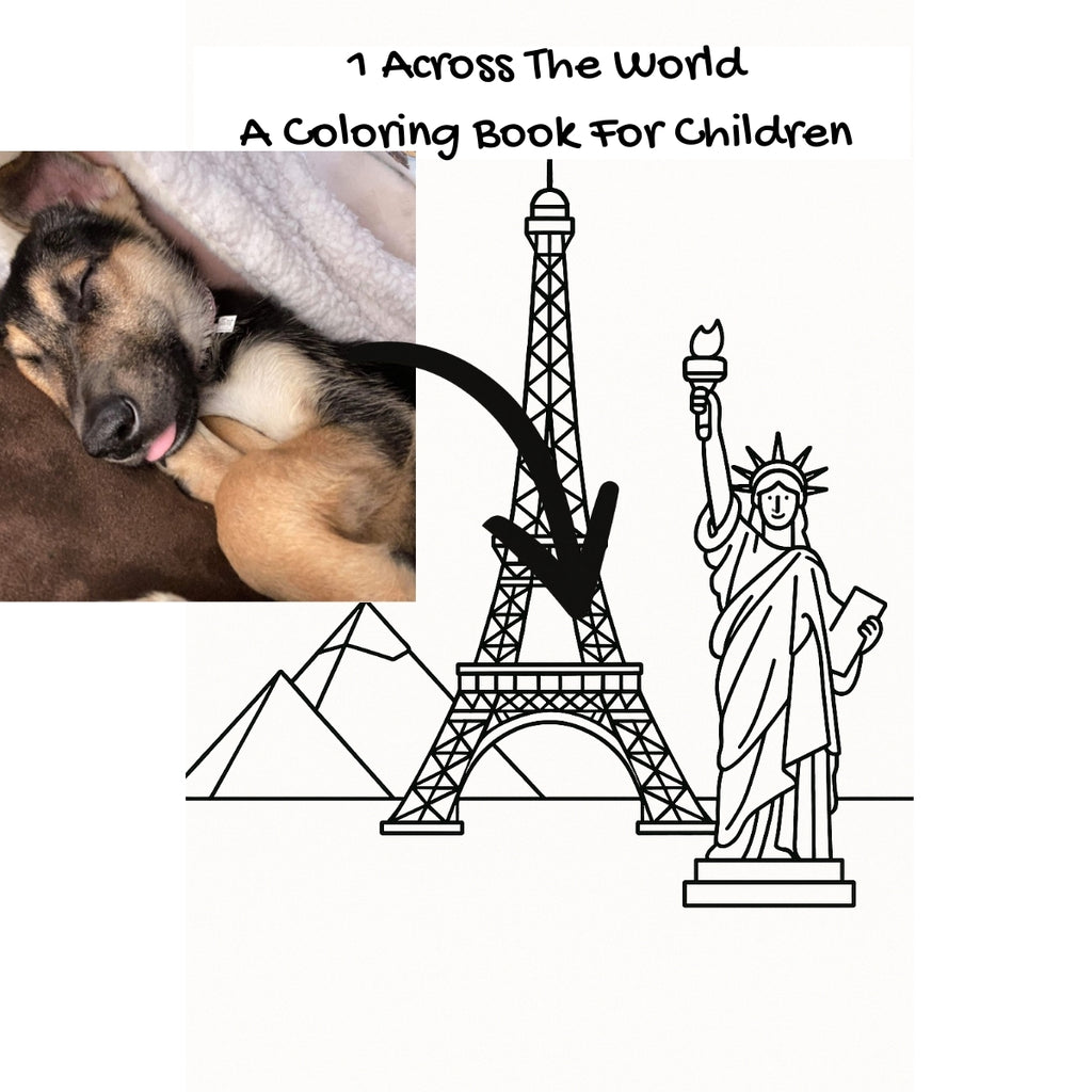 1 Across The World: A Coloring Book For Children