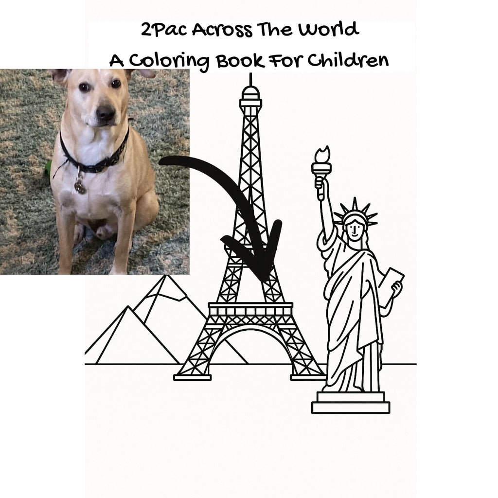 2Pac Across The World: A Coloring Book For Children