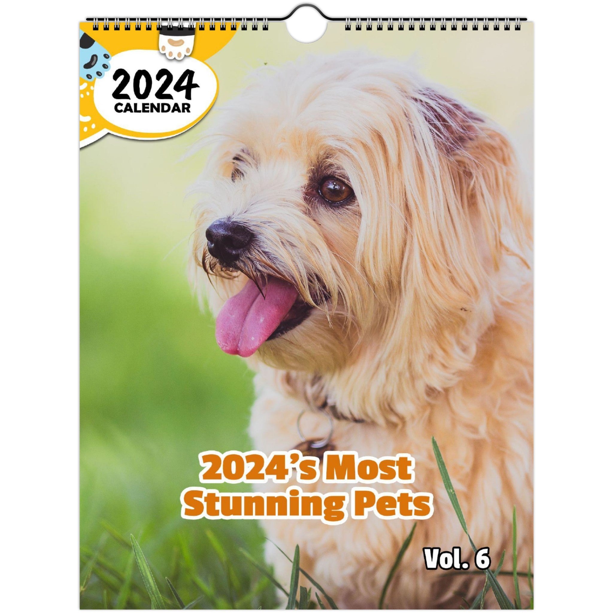 2024's Most Stunning Pets Volume Six: 2024 Wall Calendar (Published)