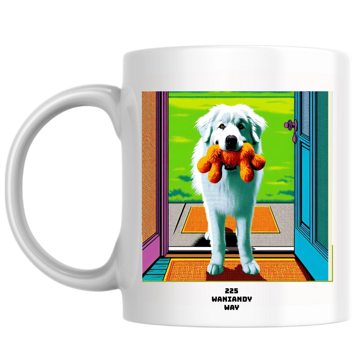 225 waniandy way the Magnificent: Pop Art Coffee Mug