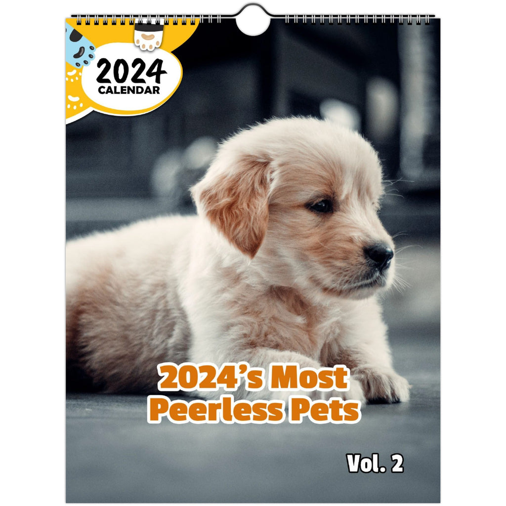 2024's Most Peerless Pets Volume Two: 2024 Wall Calendar (Published)
