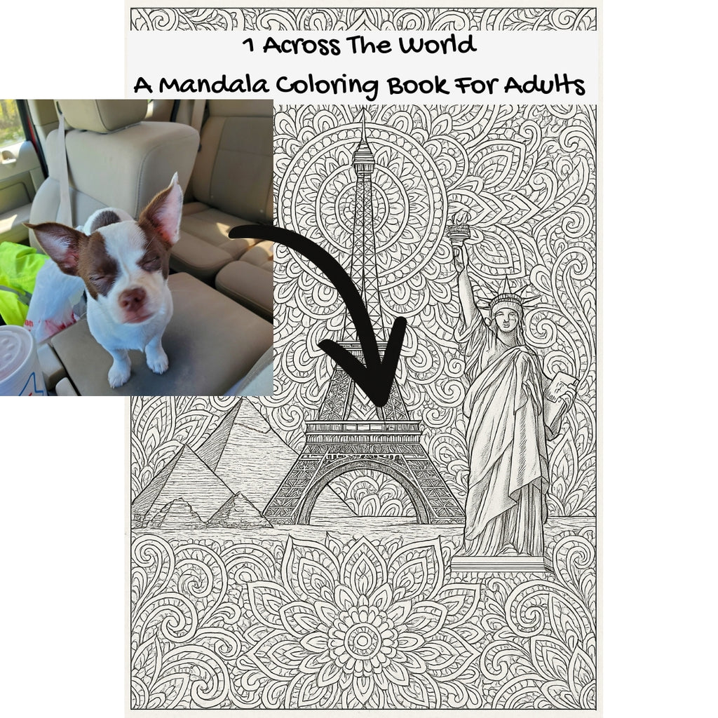 1 Across The World: A Mandala Coloring Book For Adults