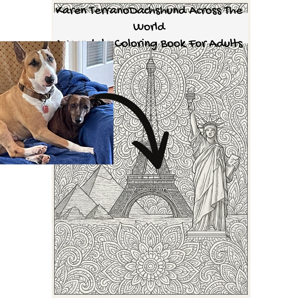 Karen TerranoDachshund Across The World: A Mandala Coloring Book For Adults