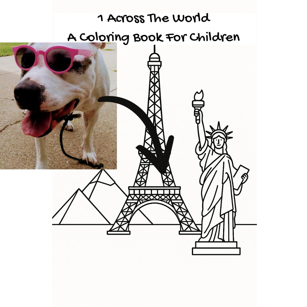 1 Across The World: A Coloring Book For Children