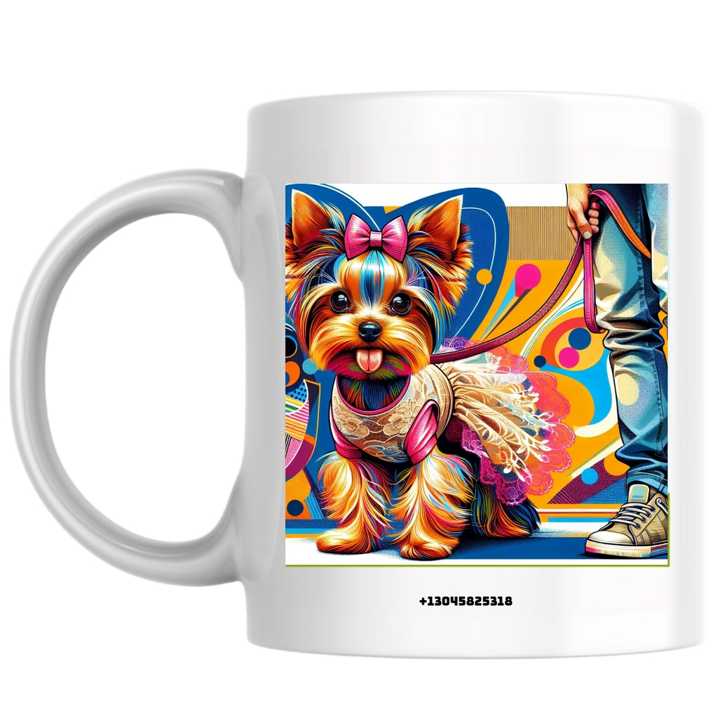 +13045825318 the Magnificent: Pop Art Coffee Mug