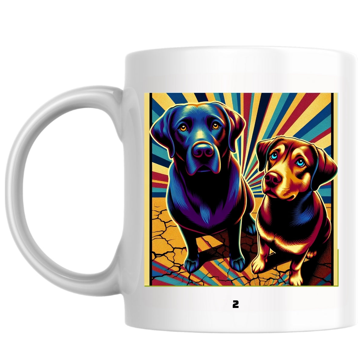 2 the Magnificent: Pop Art Coffee Mug