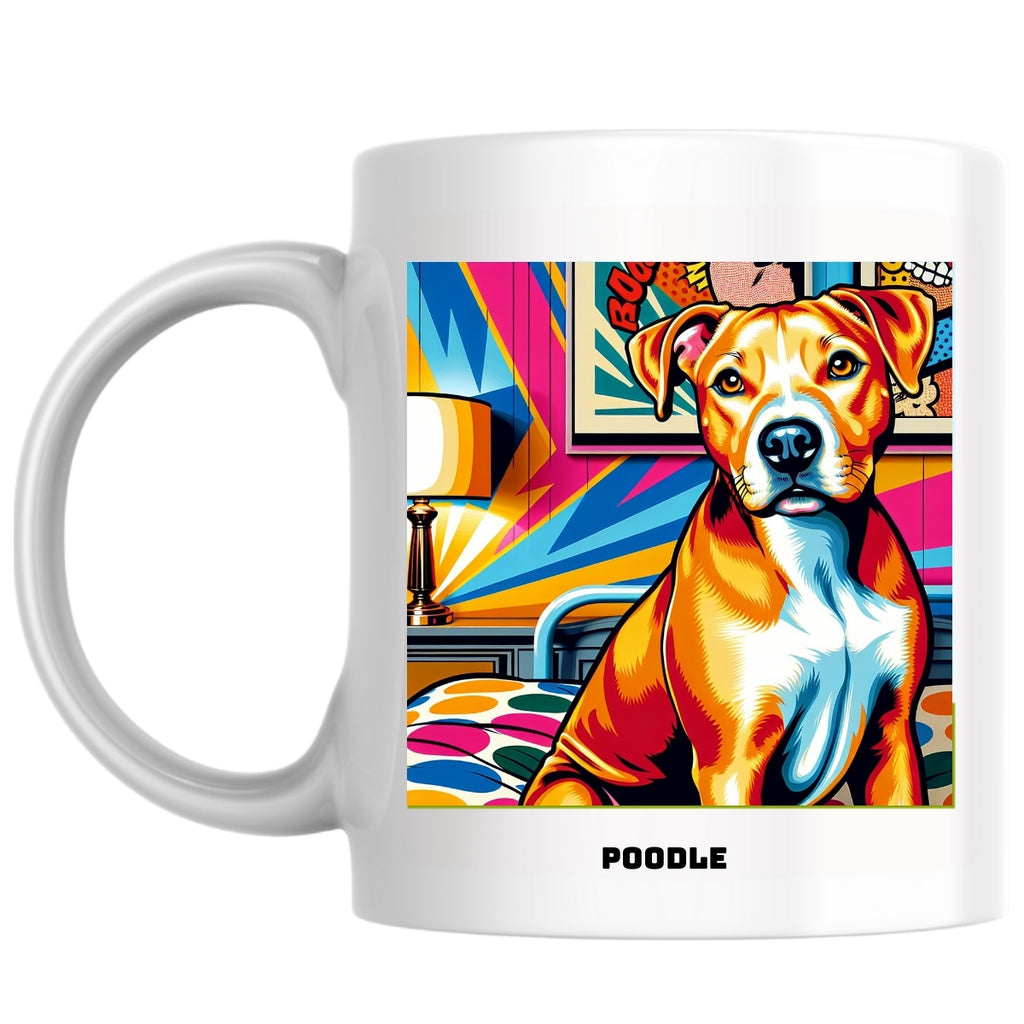 Poodle the Magnificent: Pop Art Coffee Mug