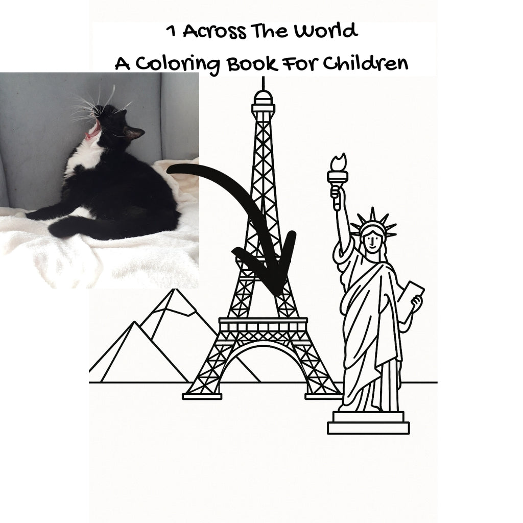 1 Across The World: A Coloring Book For Children
