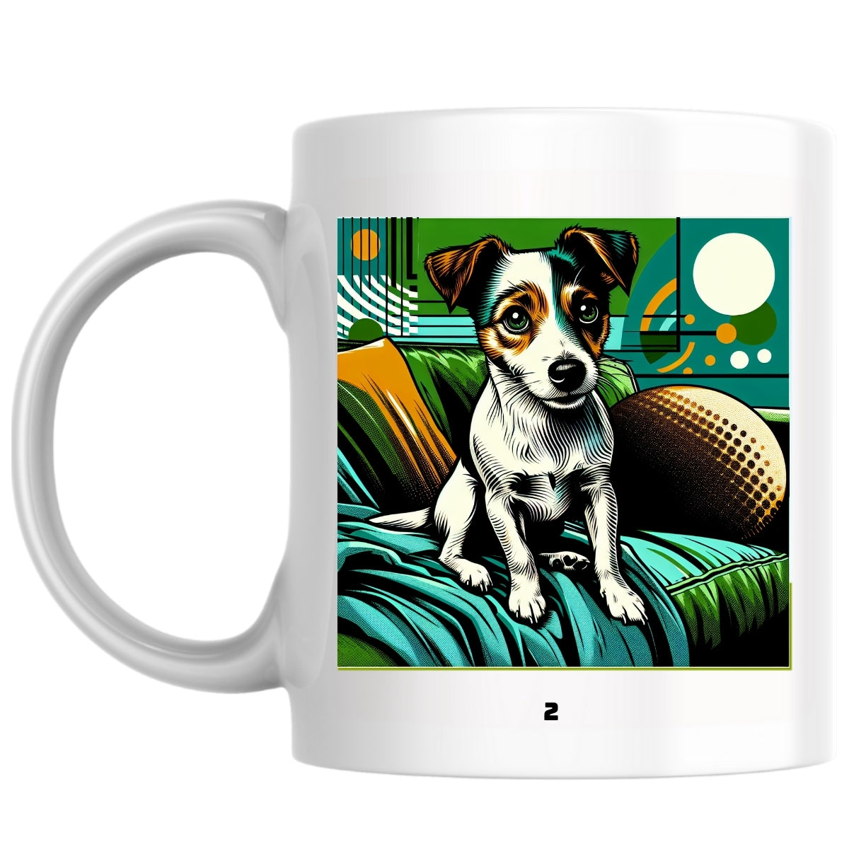 2 the Magnificent: Pop Art Coffee Mug