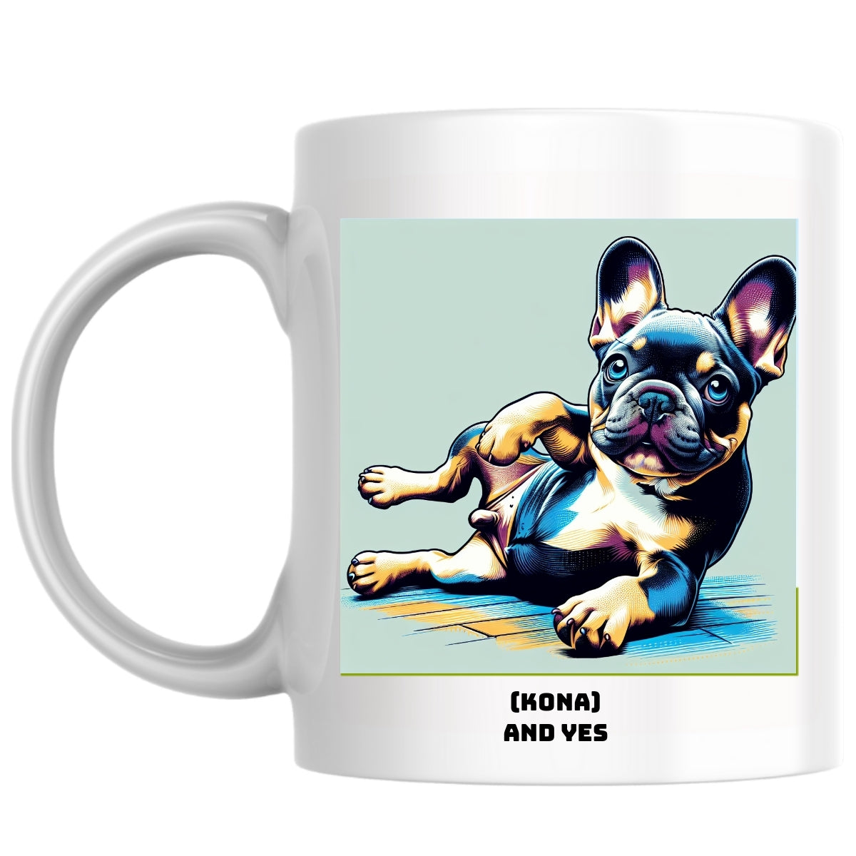 (Kona) and yes the Magnificent: Pop Art Coffee Mug