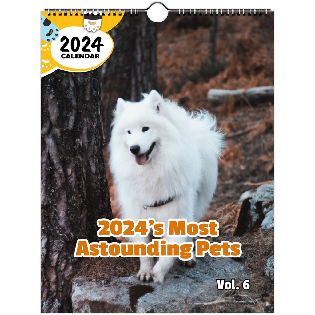 2024's Most Astounding Pets Volume Six: 2024 Wall Calendar (Published)