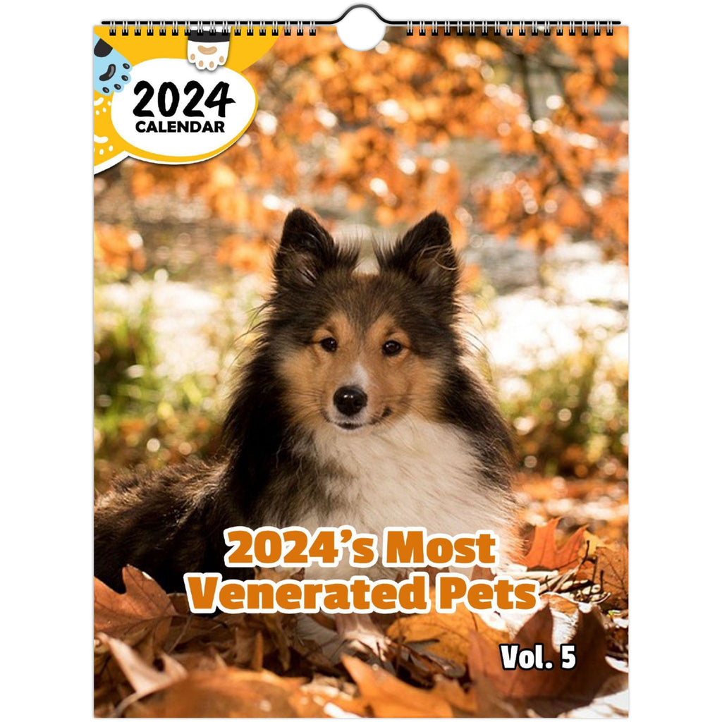 2024's Most Venerated Pets Volume Five: 2024 Wall Calendar (Published)