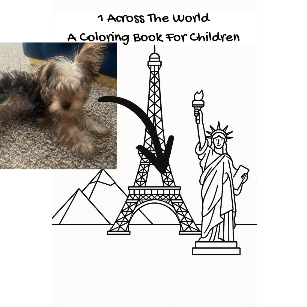 1 Across The World: A Coloring Book For Children
