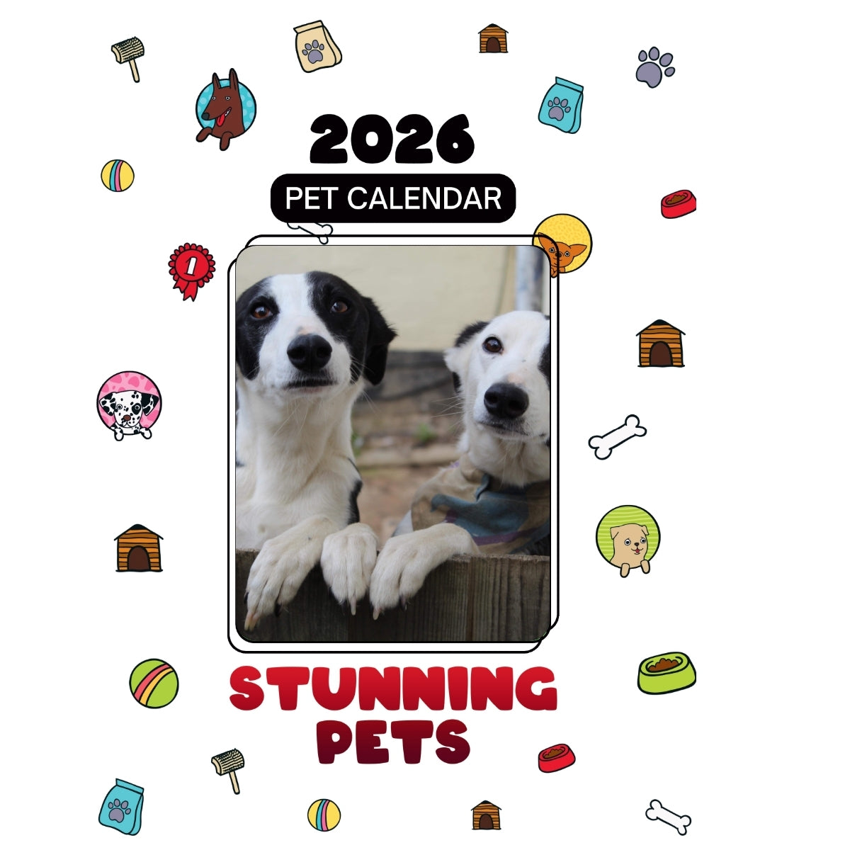 2 Headlines Stunning Pets: A 2026 Pet Calendar