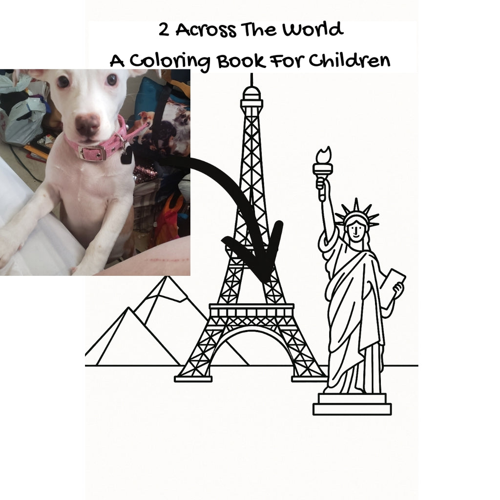 2 Across The World: A Coloring Book For Children