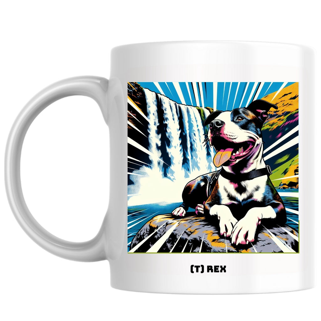 (T) Rex the Magnificent: Pop Art Coffee Mug