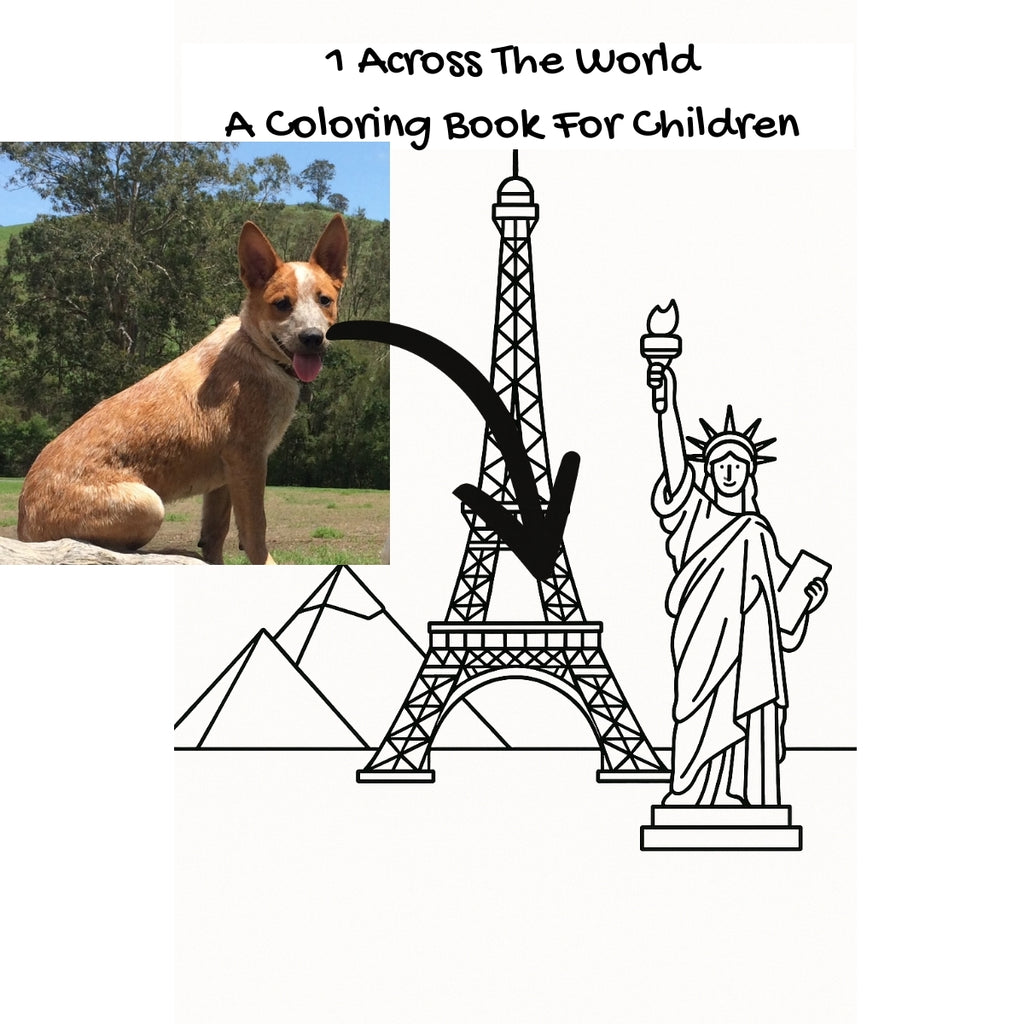 1 Across The World: A Coloring Book For Children