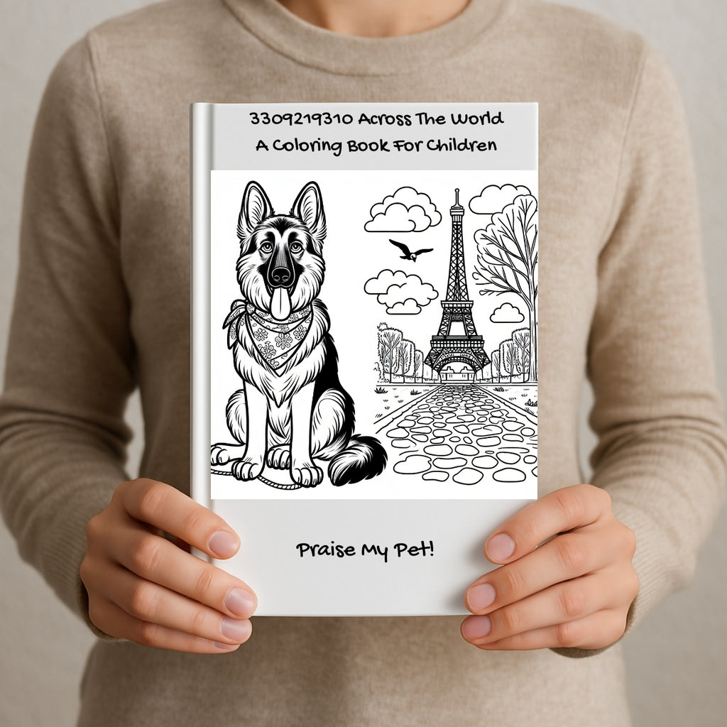 3309219310 Across The World: A Coloring Book For Children