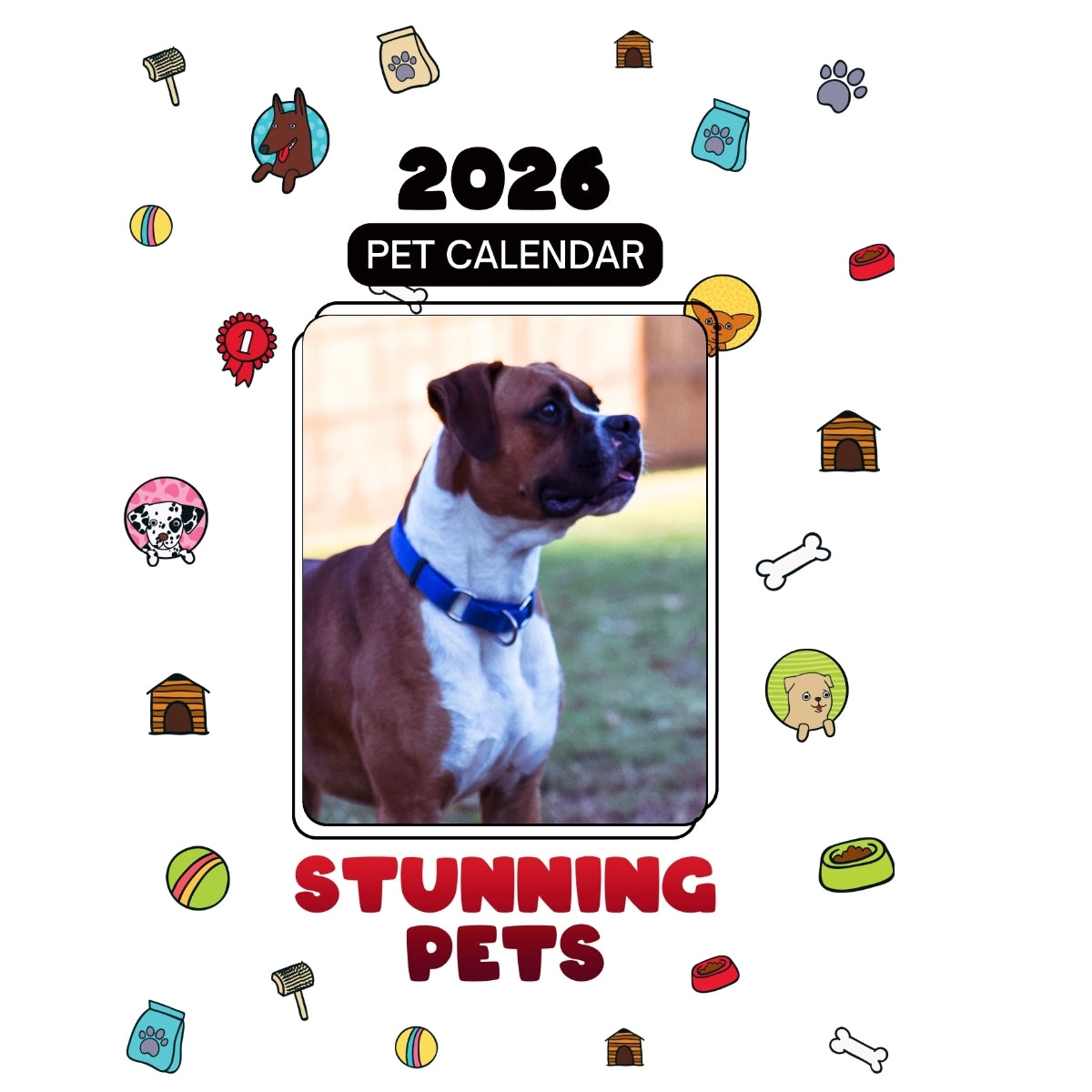 2 Headlines Stunning Pets: A 2026 Pet Calendar