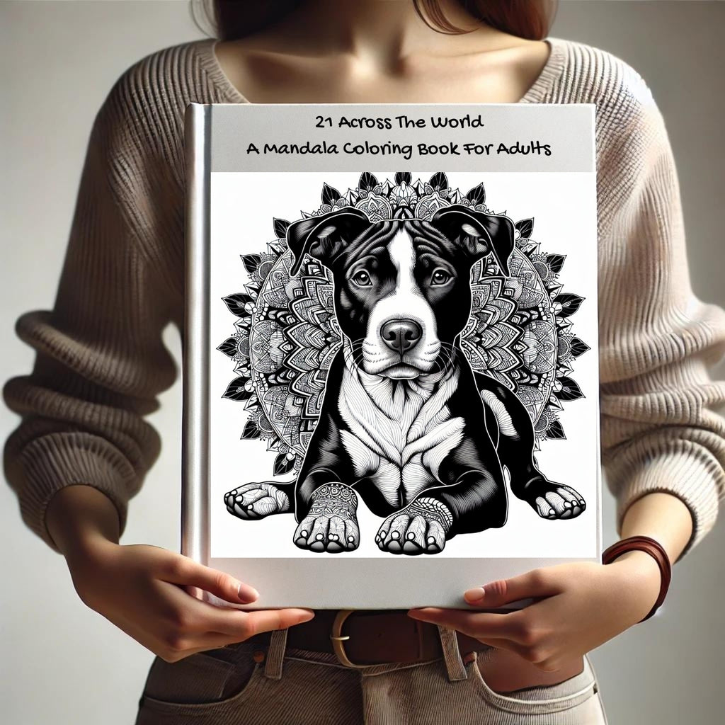 21 Across The World: A Mandala Coloring Book For Adults