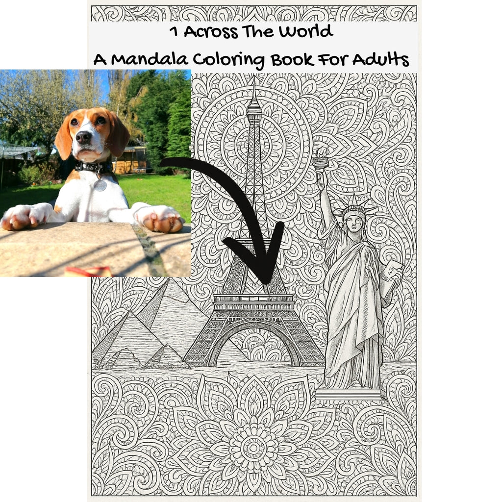 1 Across The World: A Mandala Coloring Book For Adults